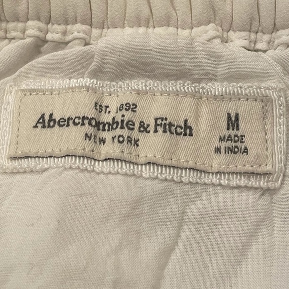 Abercrombie Sequin Mini Skirt, White, size M - Picture 3 of 5